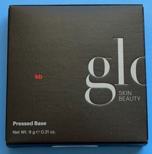 Glo Skin Beauty Minerals Pressed Base Beige Dark 0.31 oz / 9 grams New in Box