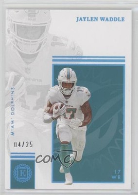 2022 Panini Encased Sapphire 4/25 Jaylen Waddle #31 b8h