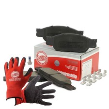 Bremsbeläge+Handschuhe vorne für JAGUAR S-TYPE II (X200)