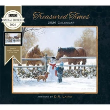 Lang Companies,  Treasured Times Special Edition 2026 Wall Calendar, 12.5'' X 14