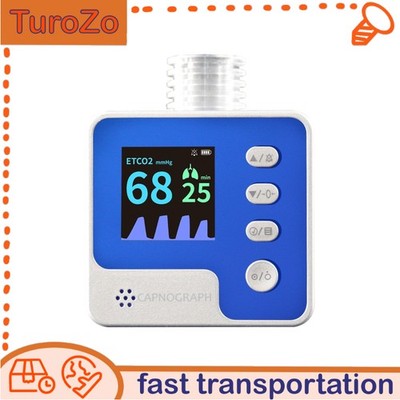 Portable CO2 Patient Monitor- Mainstream ETCO2 Capnograph, Works with Ventilator
