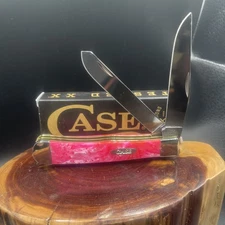 Case XX  Pink Salmon Corelon Skeleton Pre Hafted Trapper