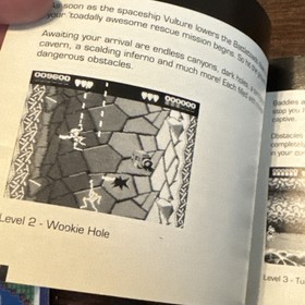 SOLO MANUAL DE INSTRUCCIONES NINTENDO BATTLETOADS NES