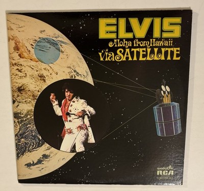 Elvis Presley Aloha From Hawaii Via Satellite 2LP Quadradisc RCA VPSX-6089