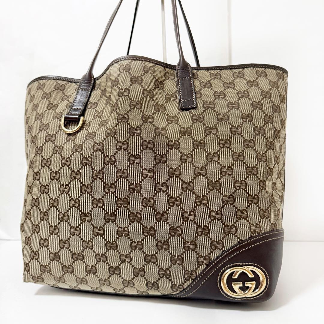 Authentic Pre-Owned Gucci GG Canvas Interlocking Tote Bag