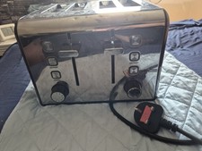 ProCook Electricals 4 Slice Toaster 1800W 7 Browning Settings - Gun Metal 8496