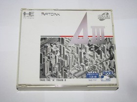 A.III. Take the A Train III PC Engine Super CD Japan import +map reg US Seller