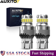 Auxito 7443 Led Bulbs Turn Signal Backup Reverse Light T20 7440 7441 White 6500k