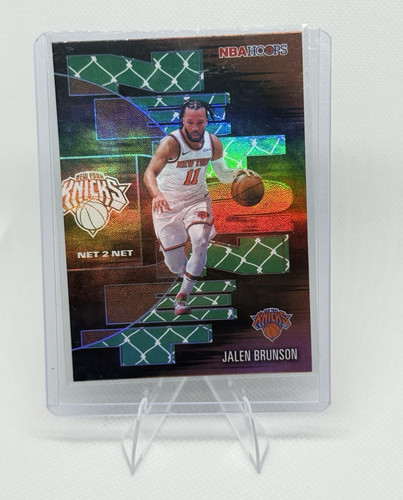 Topps 2026 NBA Hoops Net 2 Net Insert Jalen Brunson New York Knicks NTN-7