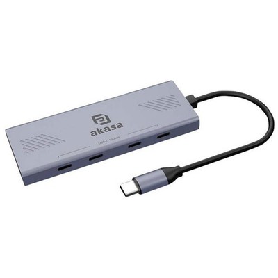 Akasa AK-CBCA32-18BK USB E Firewire Socket Black 0.18m