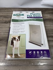 PetSafe Plastic Dog and Cat Door, Large, For Pets Up To 100 lb