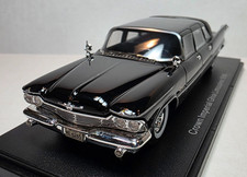 Neo Scale Models 143 1958 Imperial Crown Ghia Limousine Raven Black Beautiful Neo Scale Models 143 1958 Imperial Crown Ghia Limousine Raven Black Beautiful