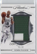 2019-20 Panini Flawless Patch 3/20 Kemba Walker #P-KWL Patch 3d3