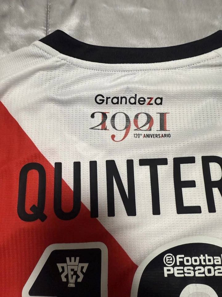 Футболка Jersey River Plate Aniversario 120 Años No10 Adidas размер S - Изображение 4 из 4