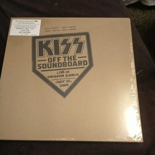 Kiss - Off the Soundboard: Live in Virginia Beach Triple vinyl LP New & Sealed