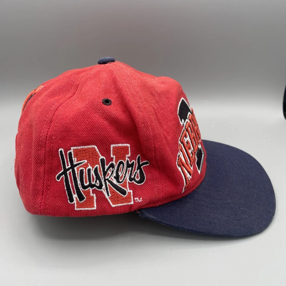 Vintage Nebraska Cornhuskers Snapback Hat by Colosseum Athletics Huskers - Image 2 of 4