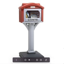 Indoor Outdoor Sharing Library Box Easy Assembly Sand Weighted Freestanding