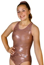 NEW Dynamo Camo Gymnastics Leotard by Snowflake Designs - Blush