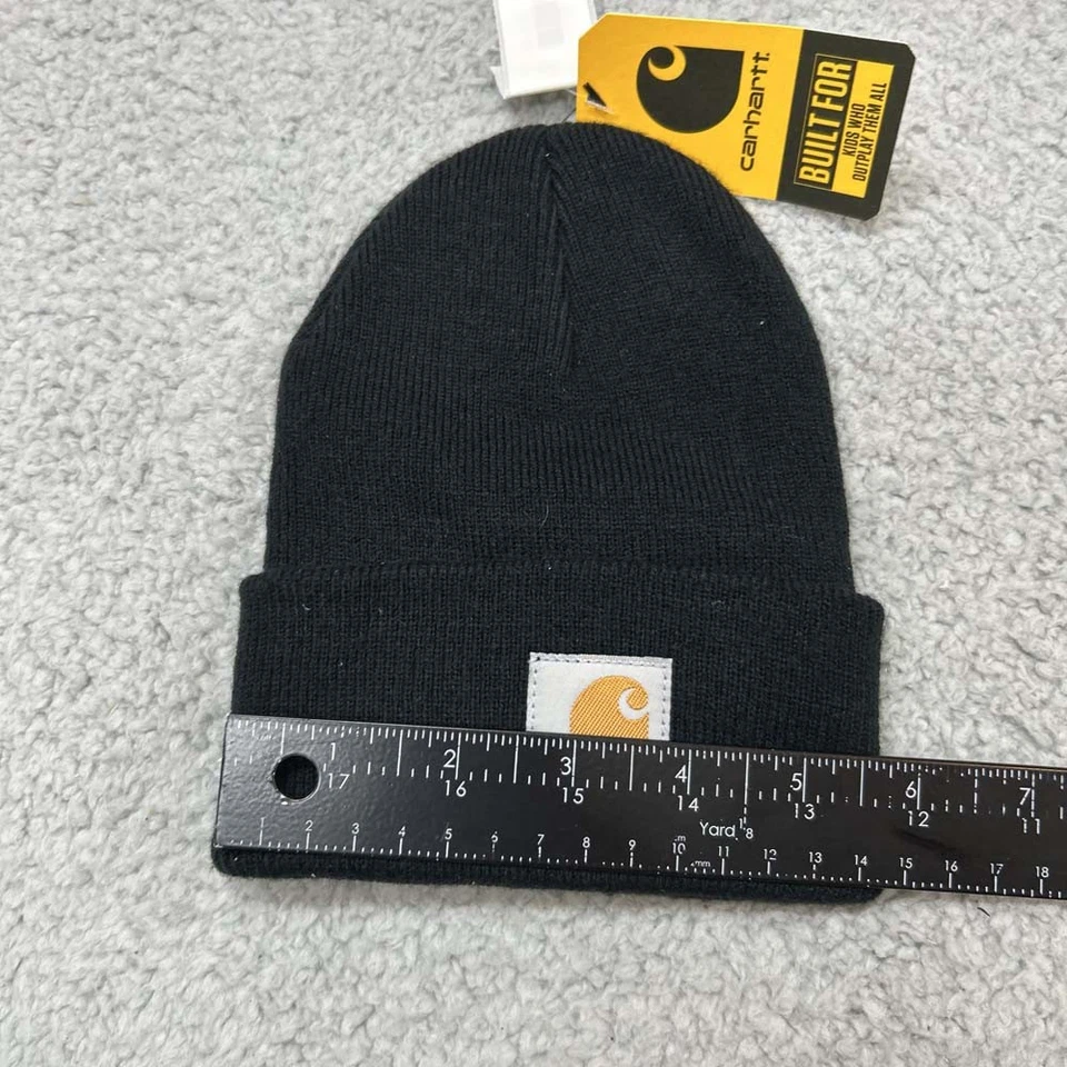 Carhartt Niño Pequeño Gorro Gorra Niños Gorro Talla Única Carhartt Nuevo Con Etiquetas Foto 2 de 4