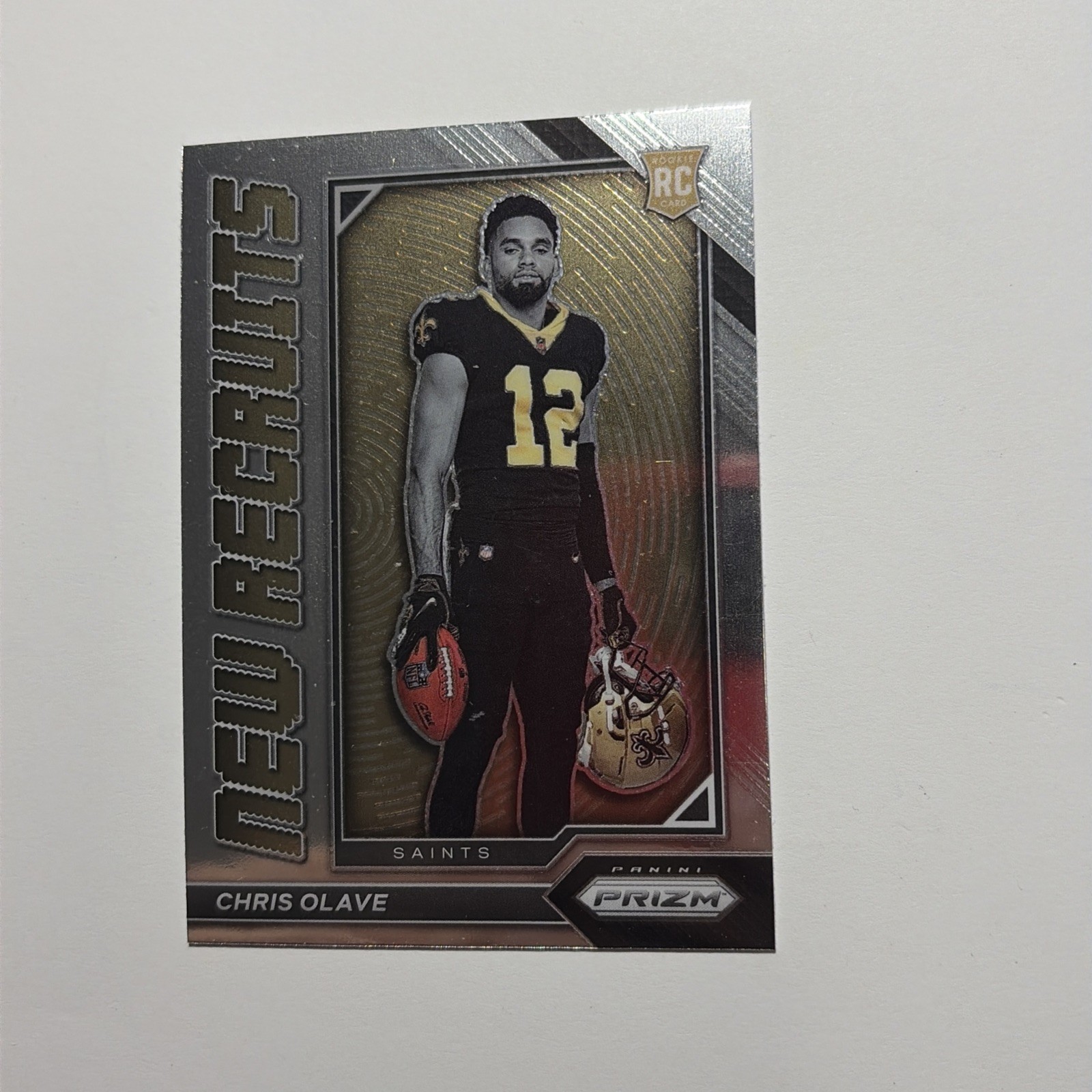 2022 Panini Prizm - New Recruits Chris Olave #NR-6 (RC)