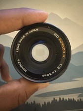 Minolta MC Rokkor-X PF 50mm f/2 SR Mount Standard Prime Lens Mirrorless Adapt