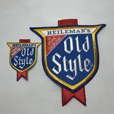 Vintage Old Style Beer Heileman s Embroidered...