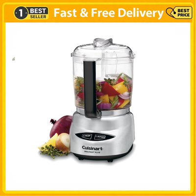 Cuisinart DLC-4CHB Mini-Prep Plus 4-Cup Food Processor for sale