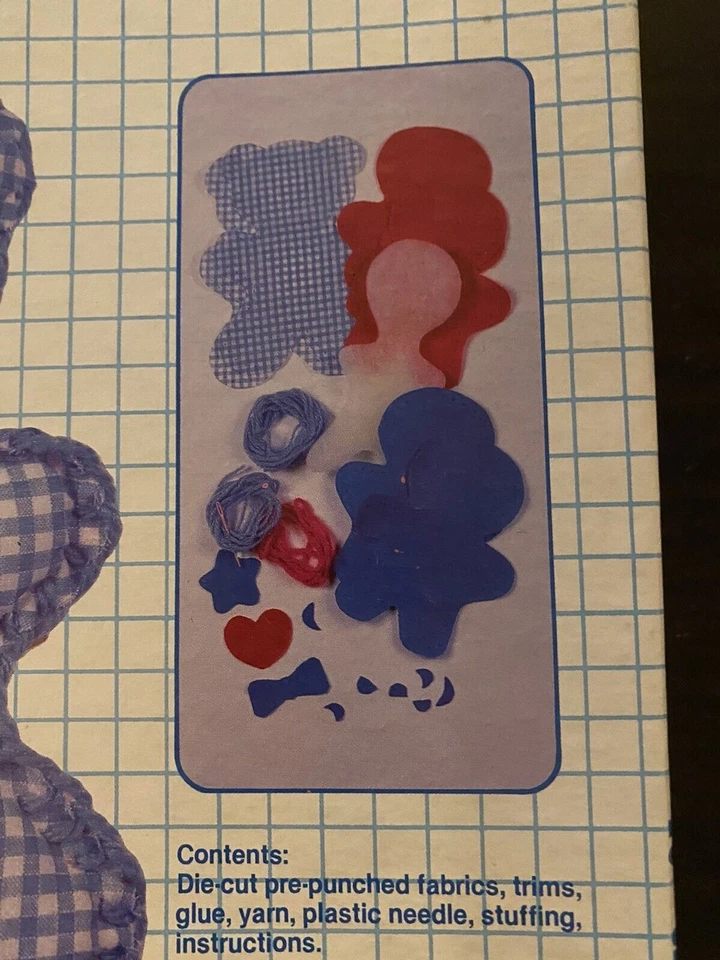 SIMPLICITY 8807 Comienza a Coser Oso de Peluche Kit Completo Costura Vintage Pasatiempo Foto 3 de 4