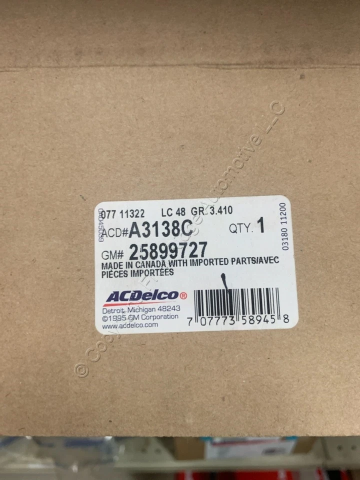 Elemento de filtro de aire del motor GM OEM 25899727 para Chevrolet Equinox Terrain 2010-14 Foto 2 de 2