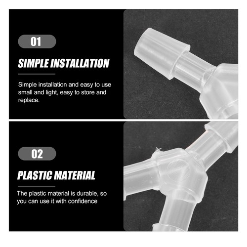 20 Pcs Schlauchverbinder Für Aquarien Kunststoff-Schlauchverbinder - Bild 9 von 12