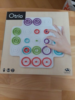 Otrio - Strategiespiel Brett - Marbles Brain Workshop  Top Zustand !!