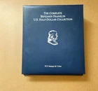 The Complete Benjamin Franklin Half Dollar Collection 35 Coins & Stamps w/ Book