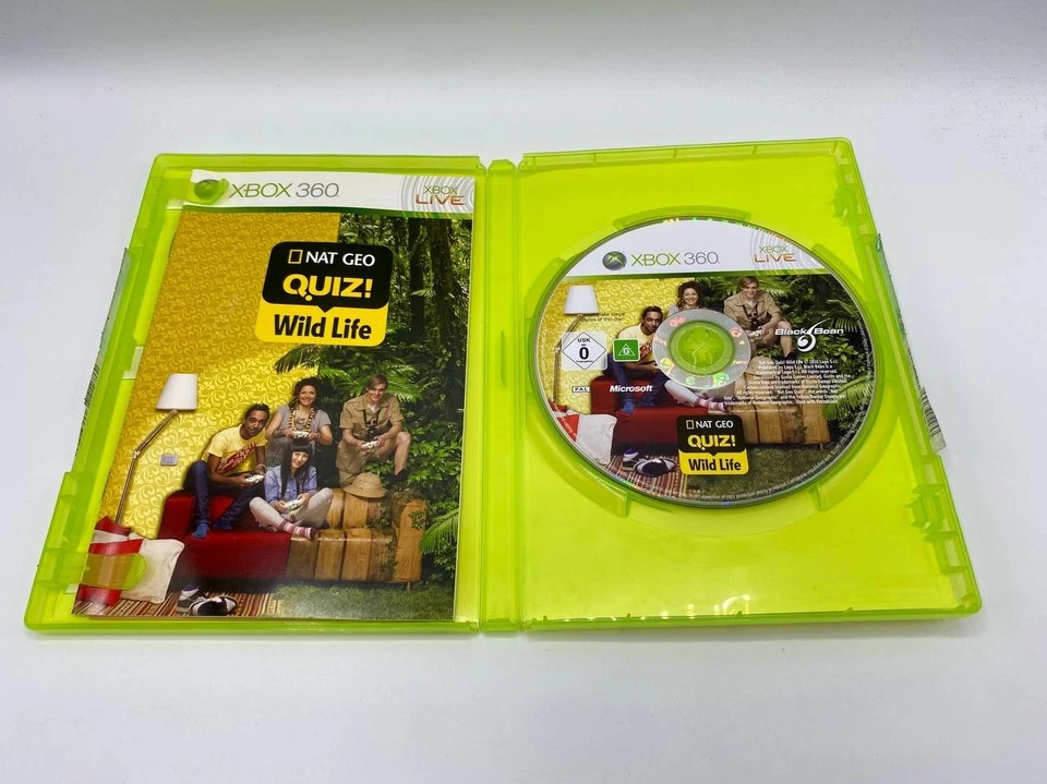 NAT GEO QUIZ! WILD LIFE Microsoft Xbox 360 Completo funzionante Italiano - Immagine 3 di 4
