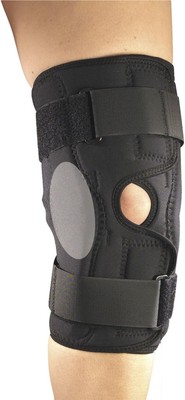 OTC Knee Stabilizer Wrap, ROM Hinged Bars, Orthotex, Medium