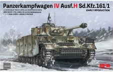 Rye Field Models 5046 1:35 Pz.Kpfw.IV Ausf.H Sd.Kfz.161/1 Tank Model Kit