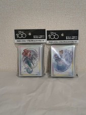 bushiroad Disney 100 Ariel Cinderella Sleeves 75 Pcs Japan