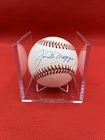 Joe DiMaggio Signed Autographed American League Baseball Ball JSA Cert