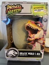 Primal Hatch Jurassic World T-Rex Interactive Dinosaur 100+ Sounds & Reactions
