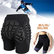 Unisex 3D Protective Hip Shorts Ski Snowboard Impact Pants Protector Guard Short