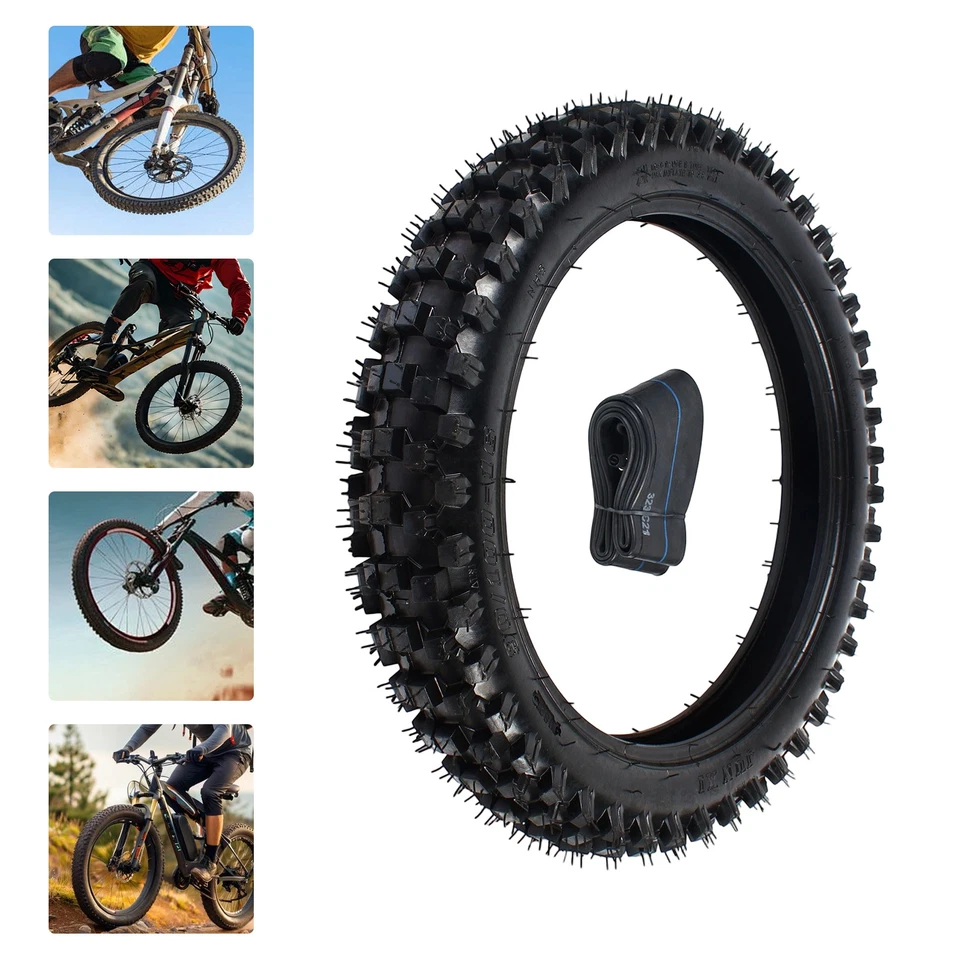 Juego de neumáticos + tubos delanteros 70/100-19 para moto Honda KX100 CRF150 Foto 4 de 4