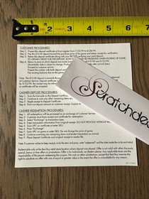 Sega DREAMCAST - Promotional Reservation Flier CART RACING - Promo Best Buy