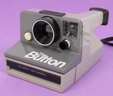 Vintage Polaroid The Button Instant Land Camera SX-70 Made in USA