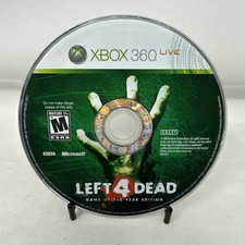 Left 4 Dead GOTY Edition Xbox 360 Disc Only TESTED WORKING