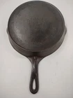 National Wagner Ware SIDNEY -0-  #7 1357B Cast Skillet With Heat Ring