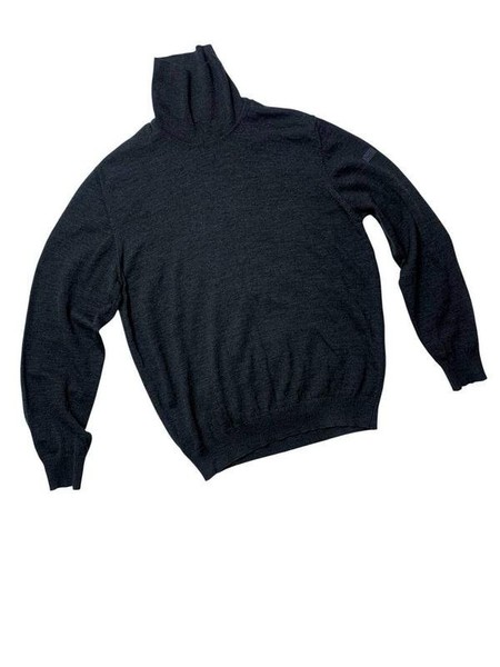 Men Maerz Sweater Grey Wool 38 / M / 46 #1Z79