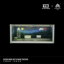 INITIAL D CONTAINER STREET DIORAMA LIGHTS 1/64 FOR DIECAST MOREART TIME BOX