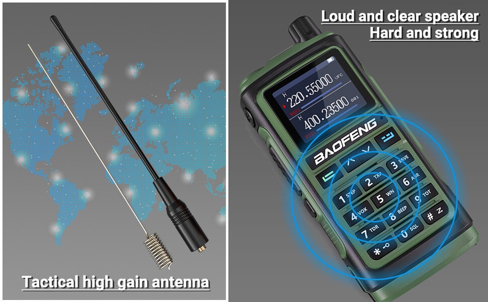 Digital Handheld Radio Scanner Fire Police VHF FM EMS Ham 2 Way ...