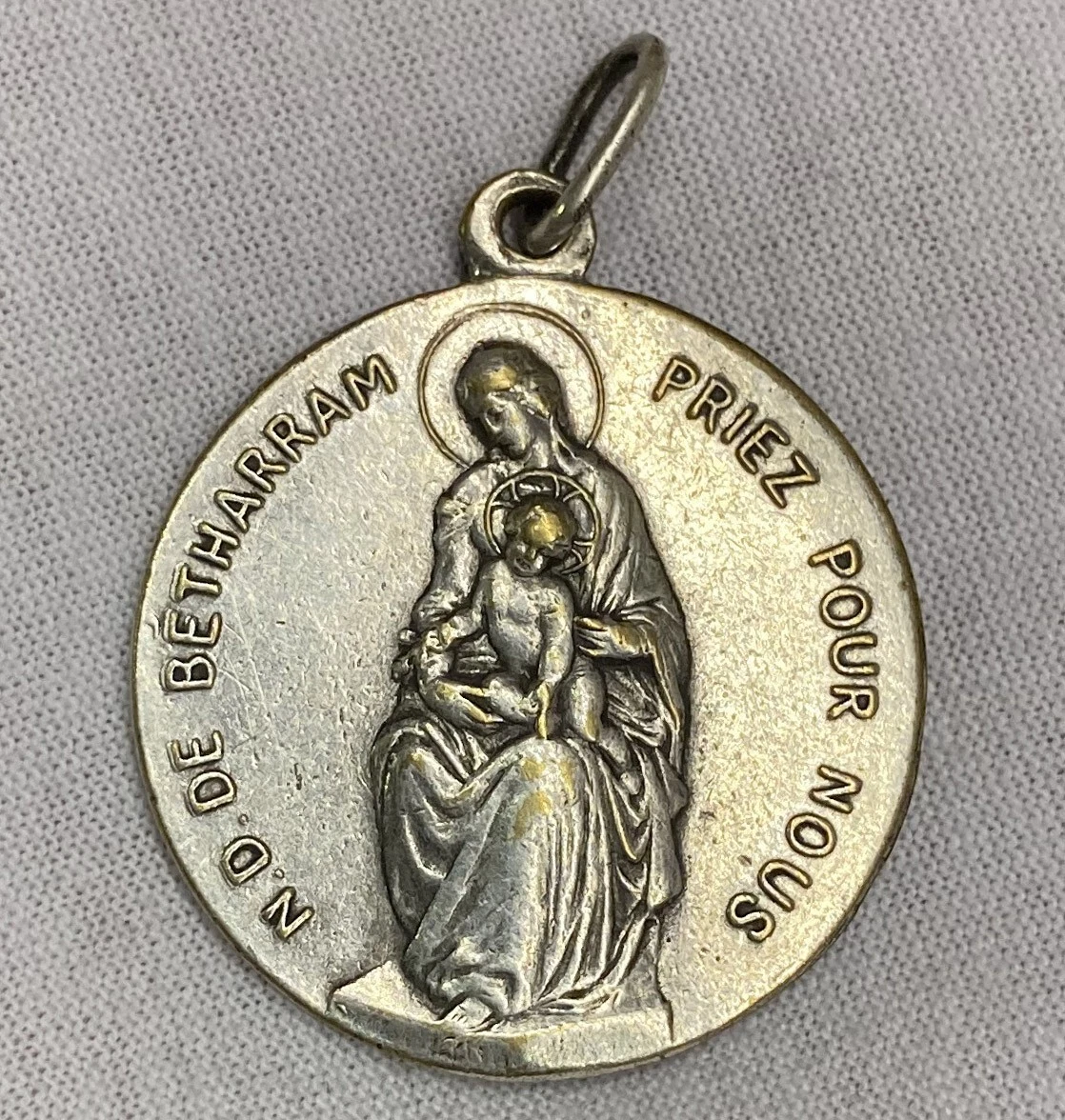 FRANCE 1940 BIENHEUREUX MICHEL GARICOITS & O LADY BETHARRAM PRIEZ POUR NOU  15 GR | eBay