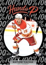 2021-22 Upper Deck Hundo P Matthew Tkachuk Calgary Flames #HP-25
