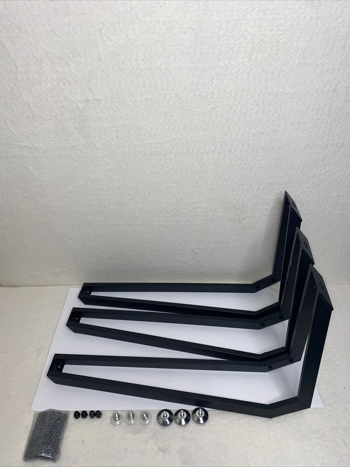  Modern Table Base 28" Metal Coffee Table Legs with Suction Cups, Desk  - Image 2 of 4